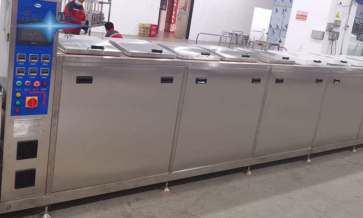 潔泰大型超聲波清洗機：從“逐件刷洗”到“批量高效”，效率提升8倍